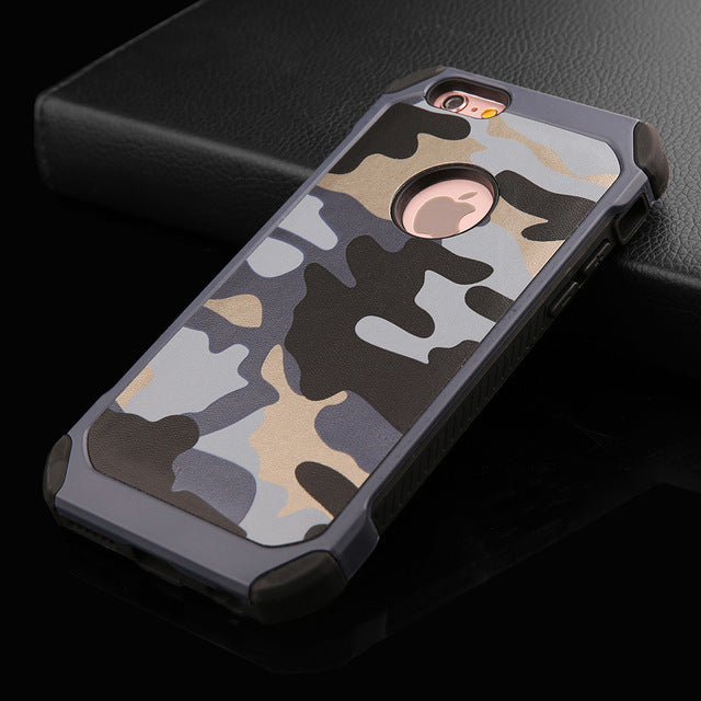 Camouflage Pattern Cases For iphone 7 /7 + / 5  / 5s /6 / 6+ / 6 s / 6s+