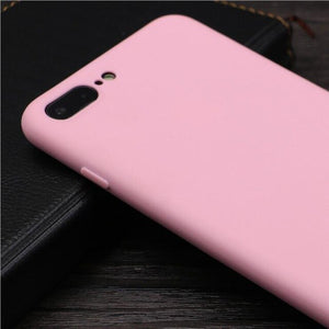 Silicone Soft Phone Case for iphone 7 / 7+ / 6 / 6+ / 6s / 6s +