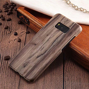 Wood grain Phone Case For Samsung Galaxy S6 / S7 / S8 Edge / S9 Plus / S8 Plus / Note 8