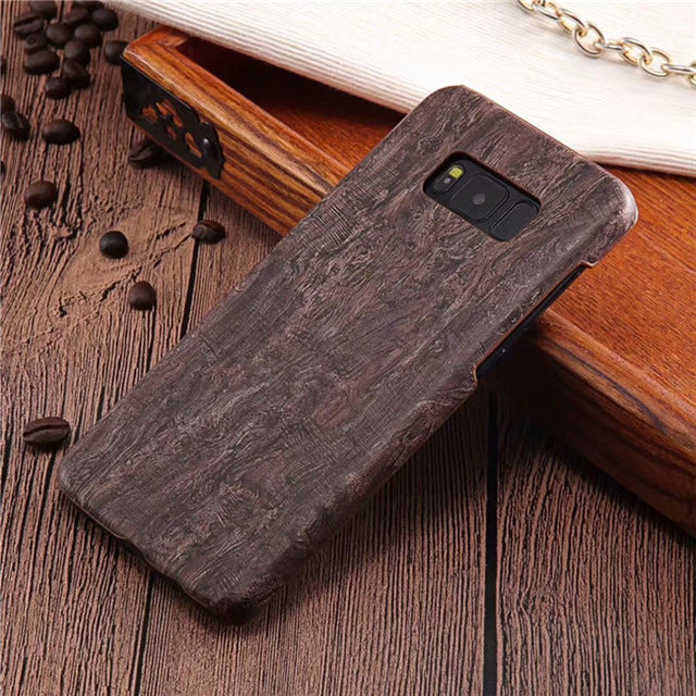 Wood grain Phone Case For Samsung Galaxy S6 / S7 / S8 Edge / S9 Plus / S8 Plus / Note 8