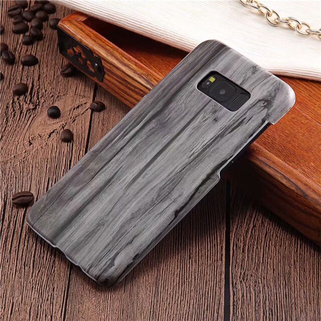 Wood grain Phone Case For Samsung Galaxy S6 / S7 / S8 Edge / S9 Plus / S8 Plus / Note 8