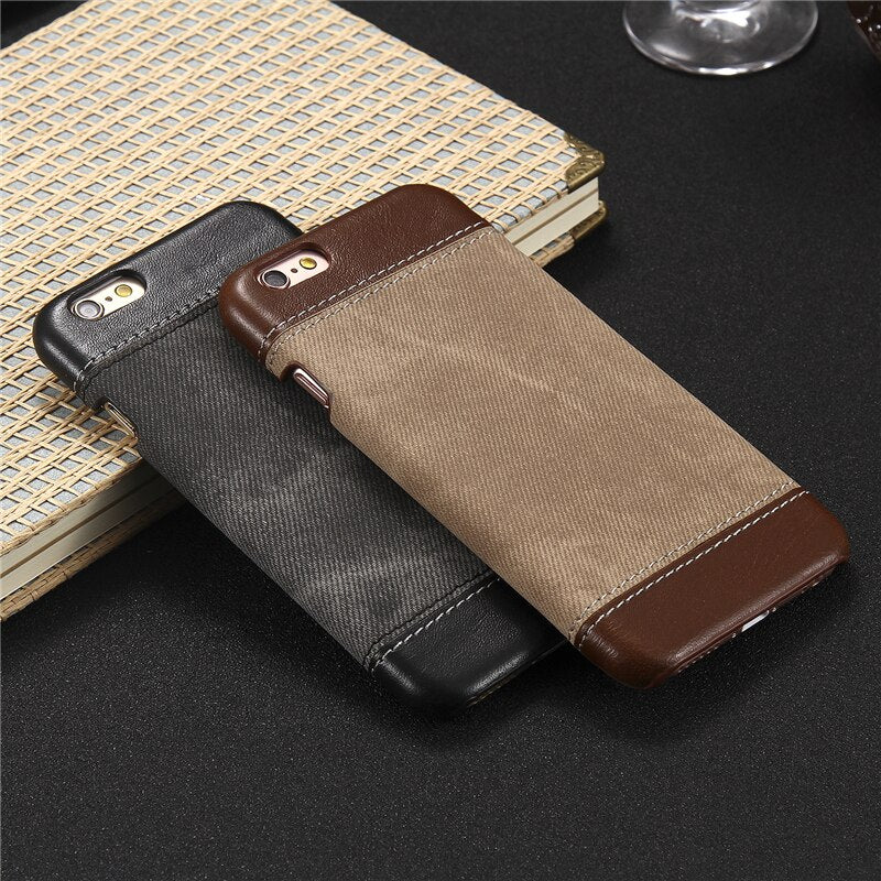 Luxury Leather Phone Case For iPhone X / 7 / 7+ / 8 / 8+ / 5 / 5s / 6 / 6+ / 6s / 6s +