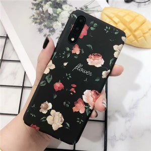 Rose flower Phone Cases For Huawei P10 / P20 / P20Pro / P20Llte / mete10 / mate10Pro