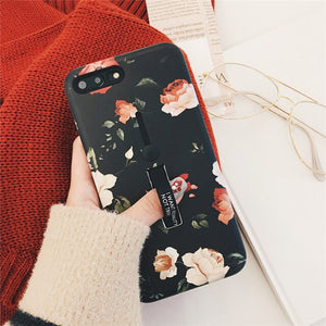 Rose Flowers Phone case for iPhone 6+ / 6s + / 7+ / 8+ / X / Xr / Xs Max