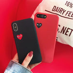 Heart Case for Iphone 6+ / 6s + / 7 / 7+ / 8 / 8+ / X