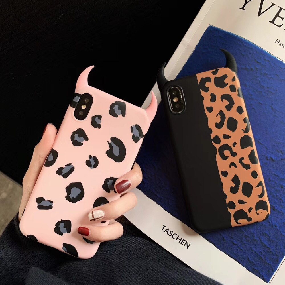 Leopard Phone Case For iPhone 6 / 6+ / 6s / 6s + / 7 / 7+ / 8 / 8+ / X / XS / XS MAX
