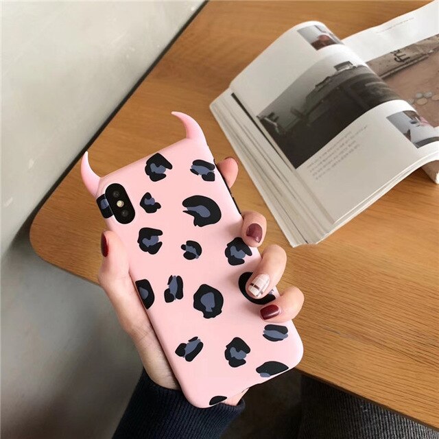 Leopard Phone Case For iPhone 6 / 6+ / 6s / 6s + / 7 / 7+ / 8 / 8+ / X / XS / XS MAX