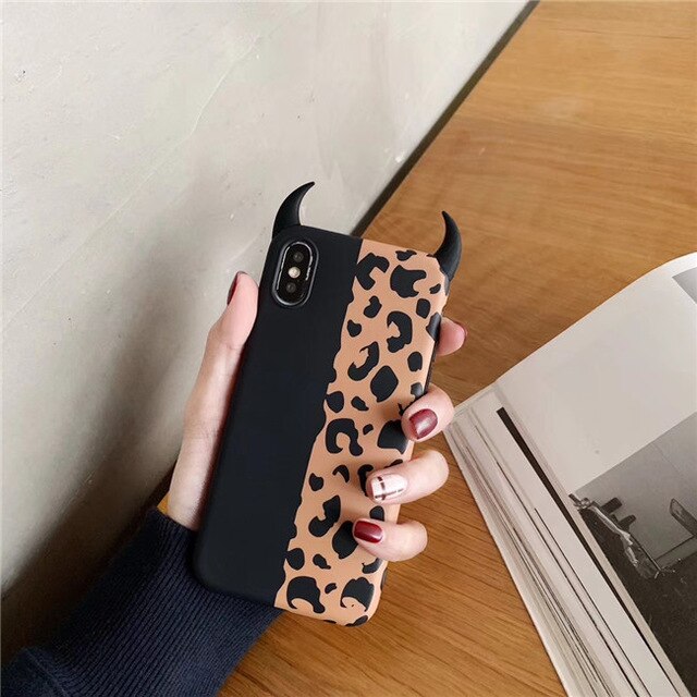 Leopard Phone Case For iPhone 6 / 6+ / 6s / 6s + / 7 / 7+ / 8 / 8+ / X / XS / XS MAX