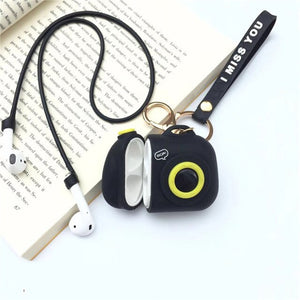 Cartoon Camera Earphone Case For Airpods