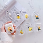 Cartoon Clear Case For Airpods