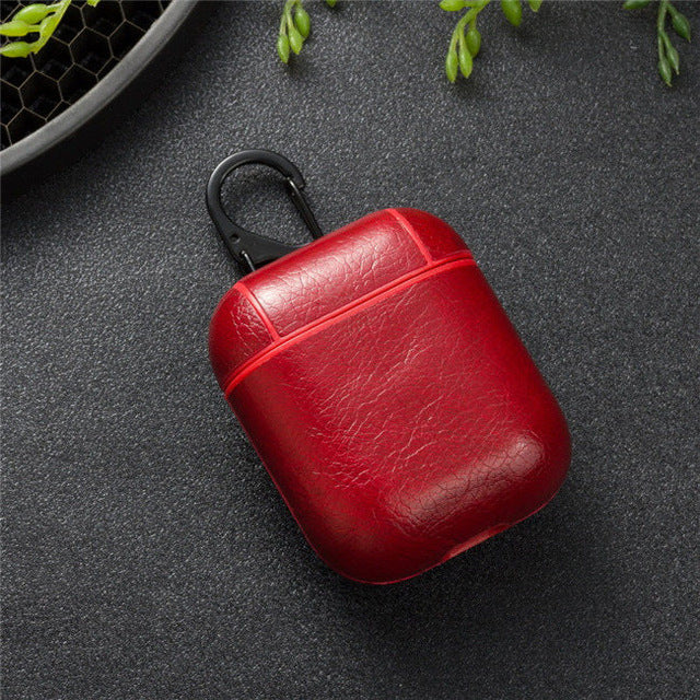 Leather Earphone Case For Airpods