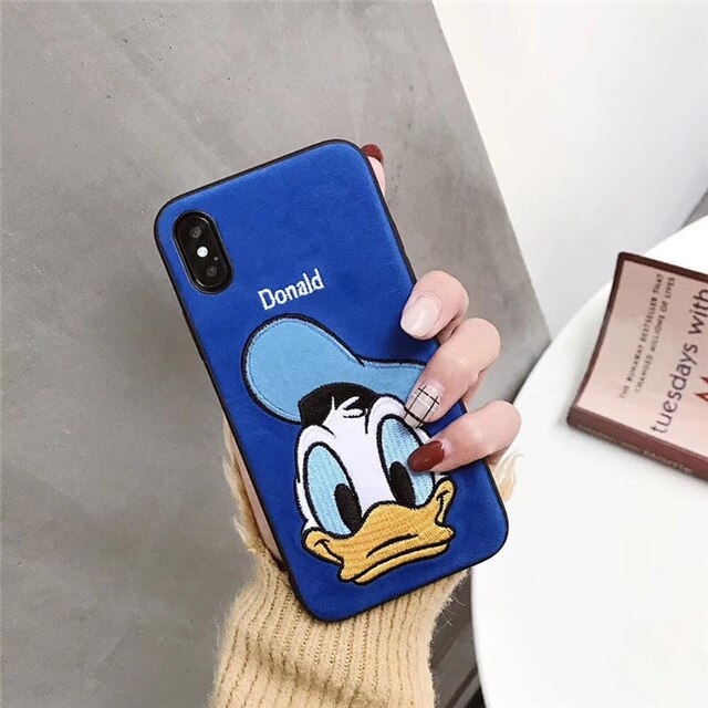 Mickey Minnie Donald  Phone Case For iPhone 7+ / 6+ / 6S + / 8+ / XR / XS MAX