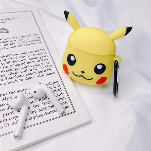 Pikachu Silicone Headphones Case for Airpods