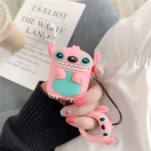 Cute Stitch Earphone Case For AirPods