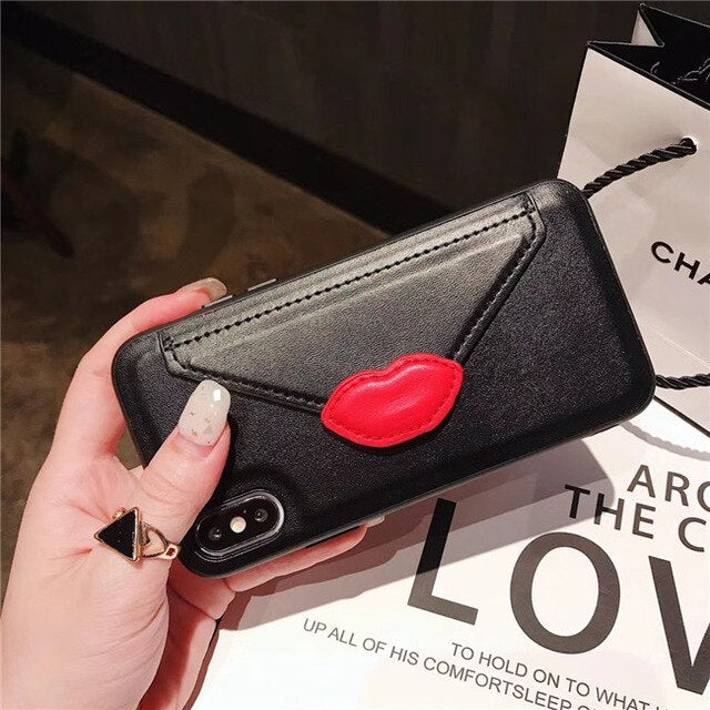 Card Holder Phone  Case for iphone 7+ / 8+ / 6+ / 6s + / X / XS Max / XR