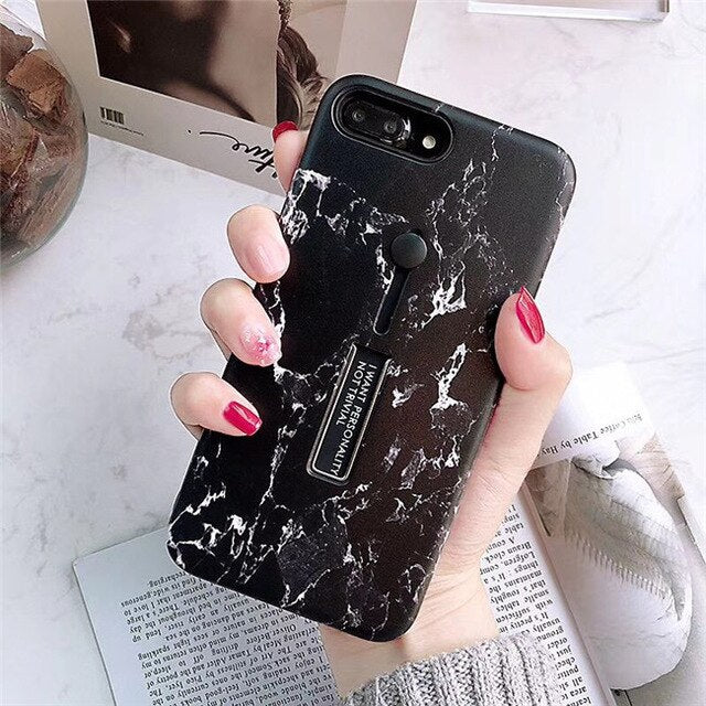 Marble Silicon Phone Case For iPhone 6 / 6s / 7+ / 8+ / X / XS / XR / XS MAX