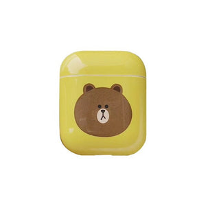 Cartoon Bear Head Case for AirPods