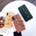 3D Heart Phone Case For iPhone X / XS / XR / XS MAX / 7+ / 8+ / 6+ / 6S +