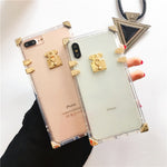 Luxury Clear Crystal Cases For iPhone 7+ / 8+ / 6+ / 6S + / X / XR / XS Max