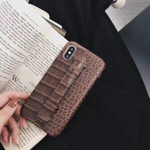 Leather Phone Case For iPhone X / XS MAX / XR / 7+ / 8+ / 6+ / 6s +