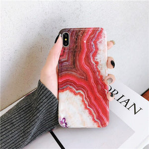 Marble Phone Cases for iPhone X / XS Max / XR / 8+ / 6s + / 7+