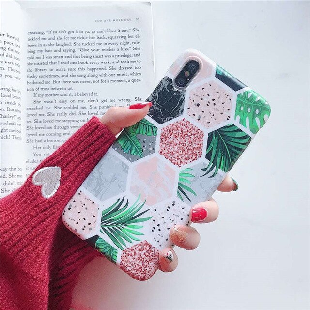 Luxury Marble Phone Case for iPhone X / Xs Max / XR / 7 / 7+ / 8 / 6 / 6s+