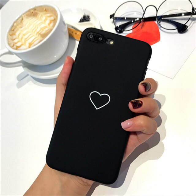 Heart Phone Cases For iphone X / XR / XS / MAX / 6 /6+ / 6S / 6s+ / 7 / 7+ / 8 / 8+ / 5 / 5S