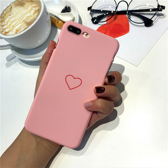 Heart Phone Cases For iphone X / XR / XS / MAX / 6 /6+ / 6S / 6s+ / 7 / 7+ / 8 / 8+ / 5 / 5S