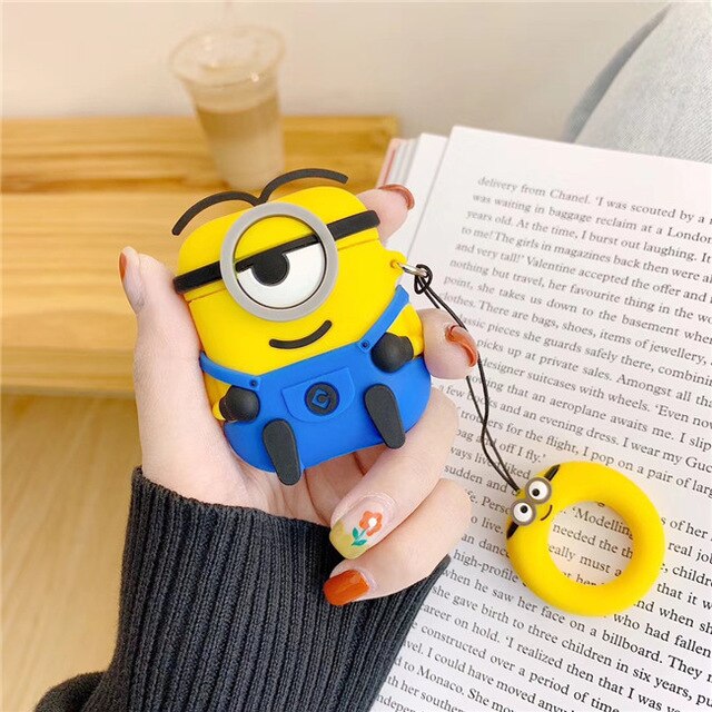 Little Yellow Man Earphones Cases For Airpods